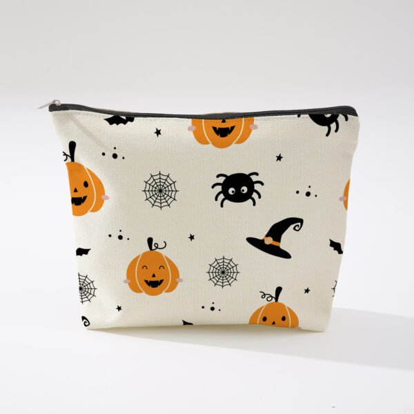 spooky chic halloween travel cosmetic bag 4