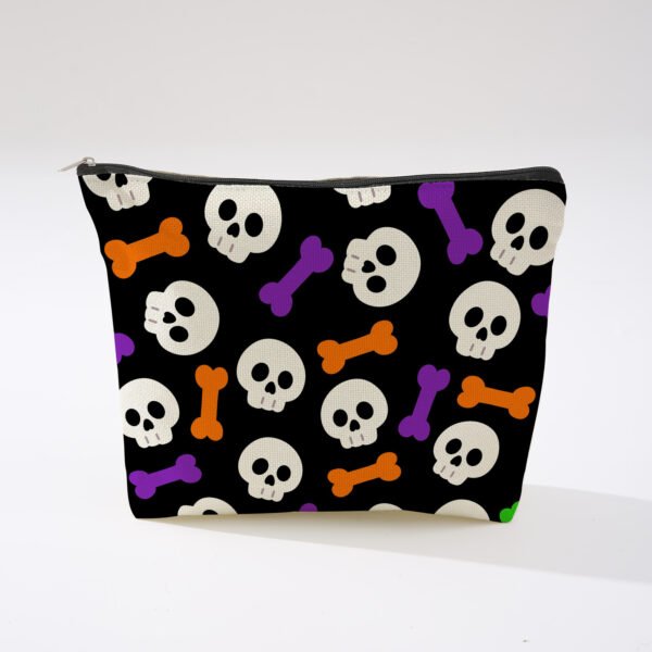 spooky chic halloween travel cosmetic bag 3