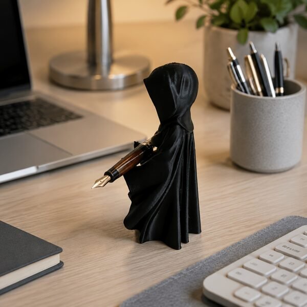 gothic hooded reaper pen holder 5