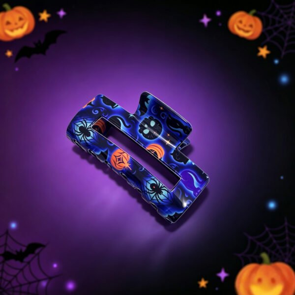 Halloween square hair clip 6