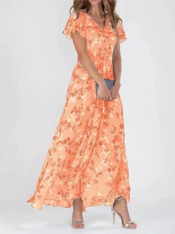 Elegant Chiffon Floral 6