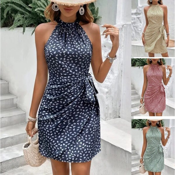 Chic Floral Halter 2