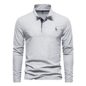 men's cotton polo shirt 1