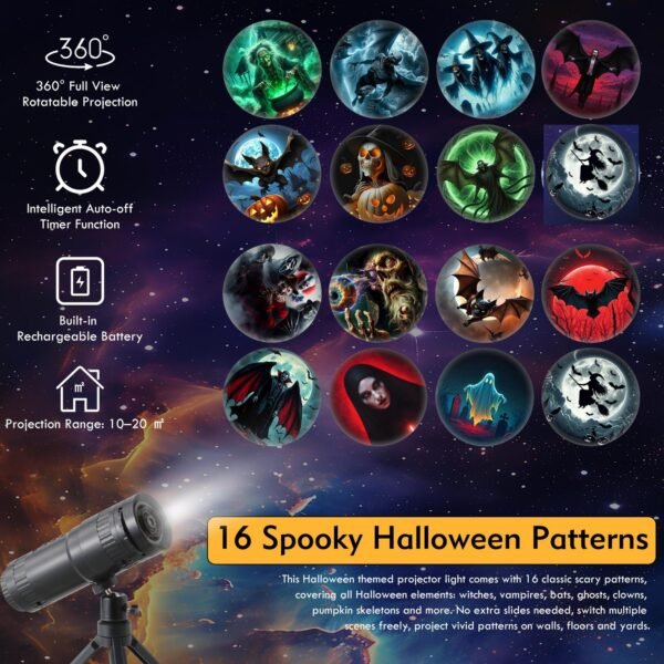 Halloween LED projector light 6
