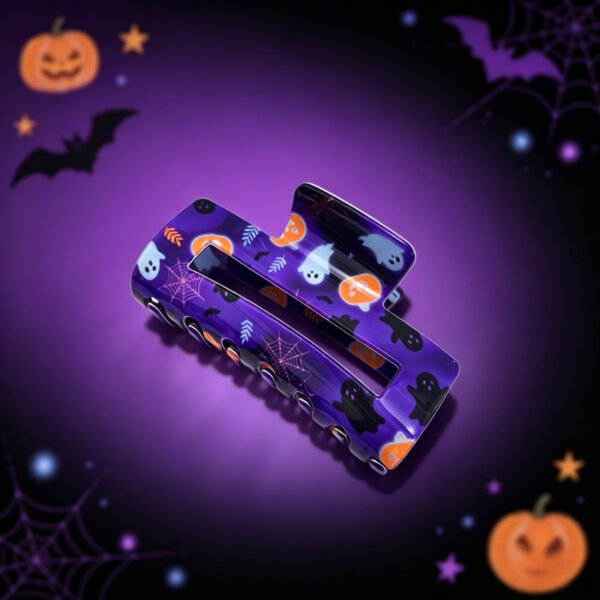 Halloween square hair clip 5