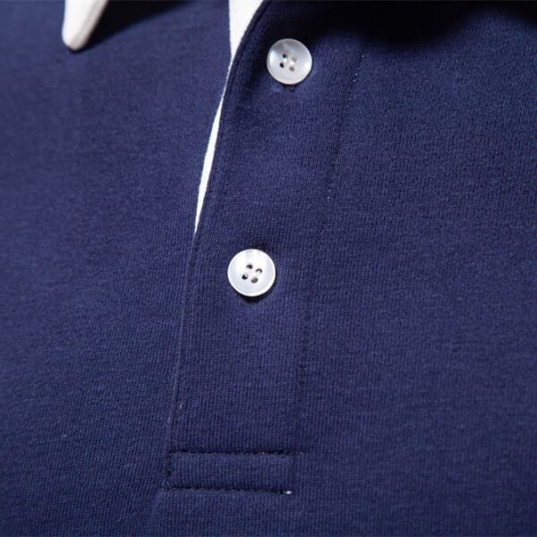 men's polo collar sweatshirt 3