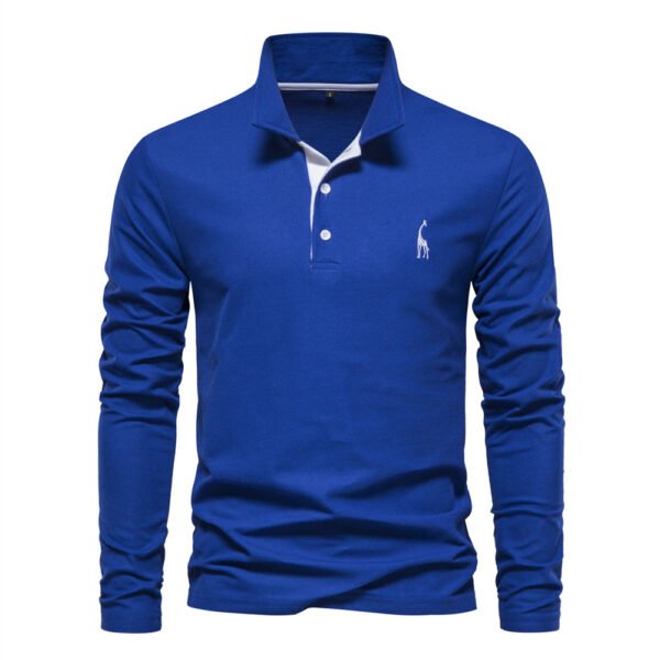 men's cotton polo shirt 2